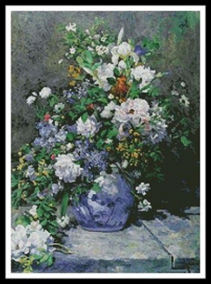 Grand vase de fleurs (Renoir)