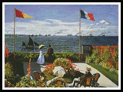 Le jardin à Sainte-Adresse (Monet)