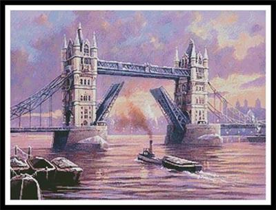 Peinture du pont de la Tour de Londres