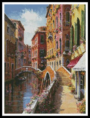 Pont double à Venise