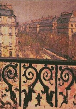 Un balcon à Paris (Caillebotte)