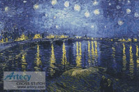 Nuit étoilée sur le Rhône (Van Gogh)