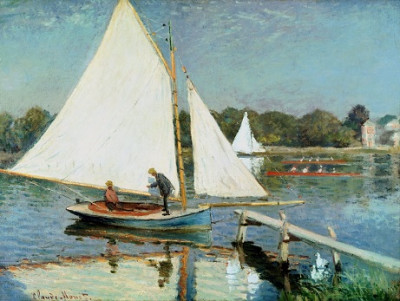 Voilier à Argenteuil (Monet)