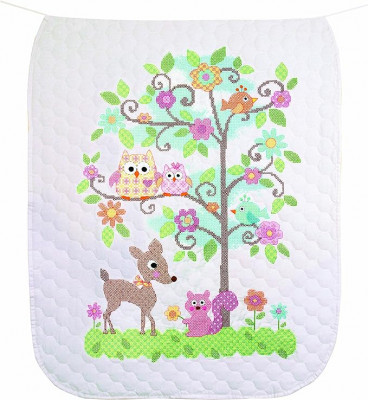 Quilt arbre joyeux