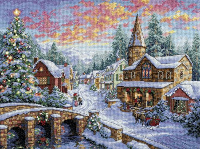 Le village à Noël