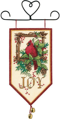 Bannière cardinal de Noël