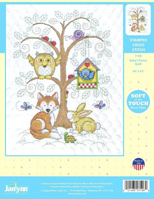 Quilt les bébés de la forêt