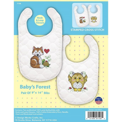 Bavoirs les bébés de la forêt
