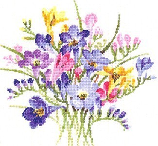 Petit bouquet de freesias