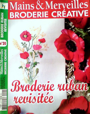 Broderie ruban revisitée