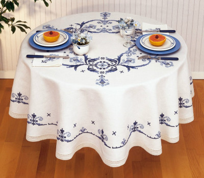 Nappe harmonie en bleu