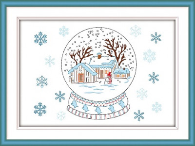 Boule de neige hiver