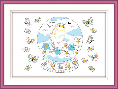 Boule de neige printemps