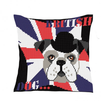 Coussin British dog