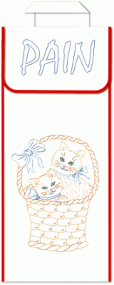 Sac à pain : les chats