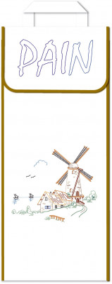 Sac à pain : le moulin