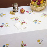 Nappe fleurs champêtres