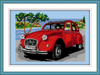 2 CV rouge