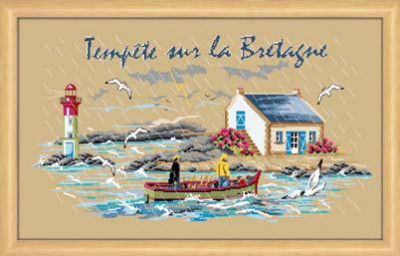 Tempête sur la Bretagne