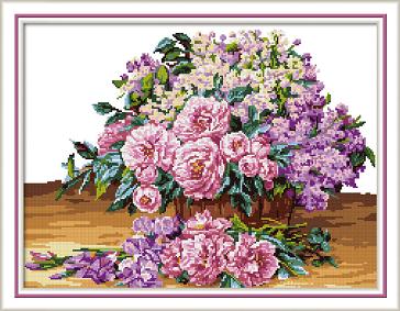 Bouquet de pivoines en vase