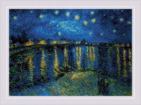 Nuit étoilée sur le Rhône (Van Gogh)