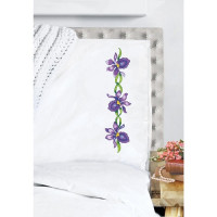 taie d'oreiller les iris