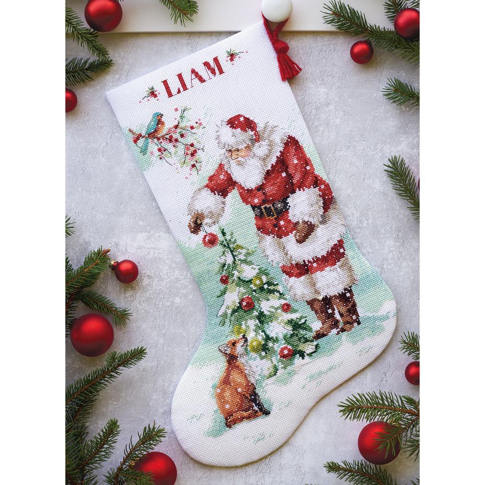 Chaussette de sales noel anglais
